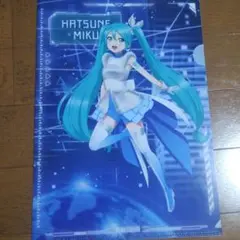 ラブライブ ローソンコラボ クリアファイル 初音ミク