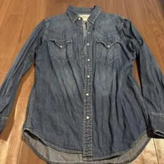 け*い様 ラルフローレン　デニム　ウエスタンシャツ　M