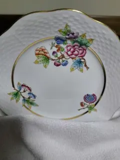 新品　Herend　ヴィクトリアゴールド　プレート