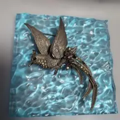 ヴィンテージ 鳥デザイン ブローチ