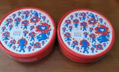 大阪関西万博ミャクミャクEXPO 2025 クッキー缶2個　空缶