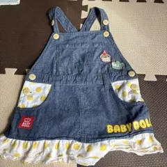 BABYDOLL デニム オーバーオール 100cm