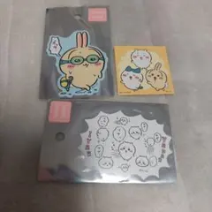 ちいかわ スマホに貼れるサイズのステッカー うさぎ ハチワレ YADA IYA