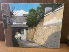 油絵風景画　6号　額なし