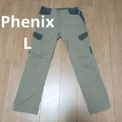 Phenix フェニックス　カーゴパンツ　カーキ　Lサイズのサムネイル