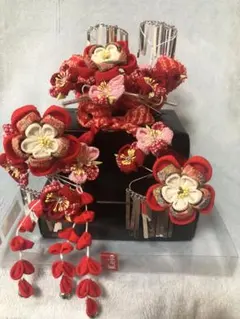 美品京王百貨店購入七五三用伝統的髪飾りセット日本髪