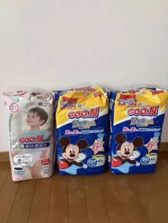 Lサイズ おむつ グーン メリーズ マミーポコ まとめ売り 6袋セット Lサイズ おむつ グーン メリーズ マミーポコ まとめ売り 6袋セット