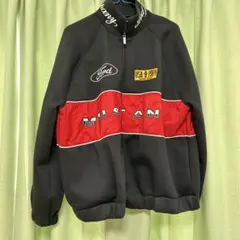 Ford Mustang ジャケット Mサイズ ブラック/赤