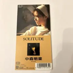 中森明菜　SOLITUDE 8cm cd ○ 美盤、8cmCDシングル ◉ SOLITUDE ○中森明菜 - メルカリ
