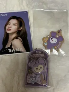 TWICE SANA トレカ＆キーホルダーセット