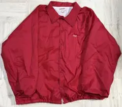 80s 90s USA製 ビンテージ ナイロン コーチジャケット 刺繍 XL