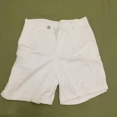 PEARLY GATES ホワイト カーゴショートパンツ サイズ0 - メルカリ