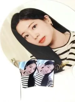 TWICE〜ダヒョン うちわ イメージピケット 韓国 ポップアップ