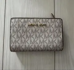 MICHAEL KORS 二つ折り財布 モノグラム ブラウン