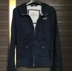 Hollister ホリスター シーガル付 ネイビー フード付ジャケットのサムネイル
