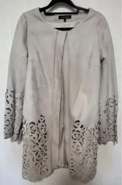 rienda スエード生地ジャケット　サイドポケット付き