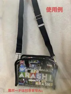 嵐We are ARASHI ポーチ用クリアバッグ（黄緑色） - メルカリ