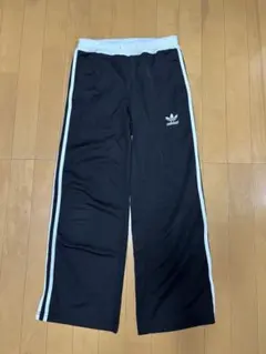 adidas トラックパンツ M 裾スリット入