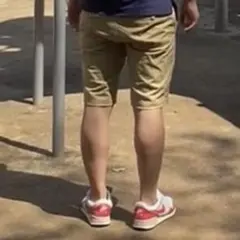 ヘリーハンセン ハーフパンツ ベージュ 膝丈のサムネイル