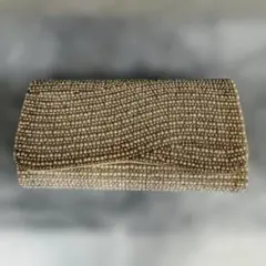 美品 グレースコンチネンタル パールビジューバッグ 結婚式 パーティーフォーマル