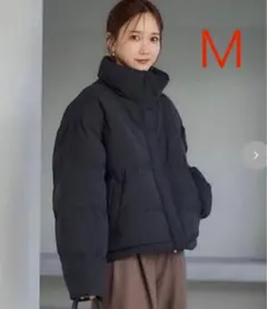 しまむら mysa 田中里奈 スタンドジャケット 黒 Mサイズ 新品タグ付