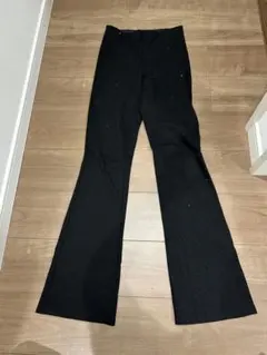 ZARA ブラック フレアパンツ