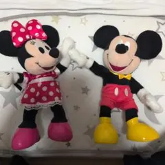 ディズニー ミッキー＆ミニー ぬいぐるみ ペアセット