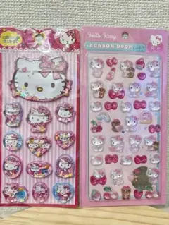 大人気！ボンドロ　ホログラム　ウォーターイン　サンリオ　立体シール　2枚セット