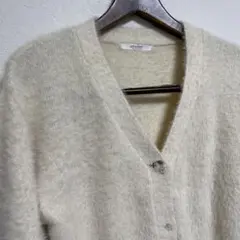 amelier アイボリー Vネック カーディガン