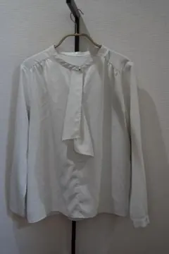 GLACIER ホワイト 長袖ブラウス M