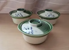 レトロ蓋つき煮物椀 5客セット 陶器 縞模様 - メルカリ