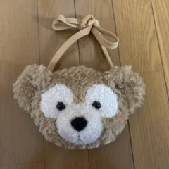 ダッフィー クマの顔ポーチ