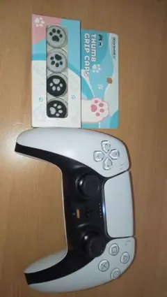 PlayStation 5 コントローラー(ジャンク) + スティックキャップ