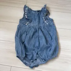 GAP デニムロンパース 6-12ヶ月