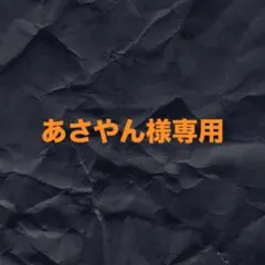 あさやん様専用です！