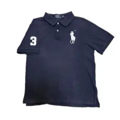 Polo Ralph Lauren ビックポニー ネイビー ポロシャツ L - メルカリ