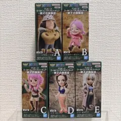 ①ワンピース ワールドコレクタブルフィギュア 親子の血筋III 全5種のサムネイル