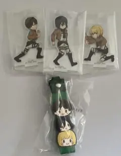 ③ 進撃の巨人 一番くじ H賞 I賞 エレン ミカサ アルミン