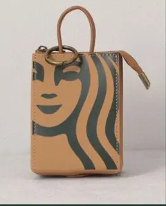 Starbucks ミニポーチ ベージュ