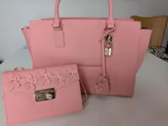 Samantha Thavasa 2way バッグ ピンクのサムネイル