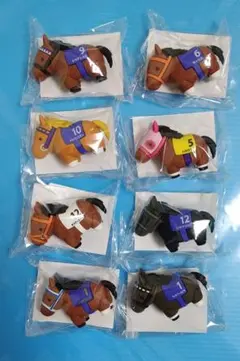 サラブレッドコレクション ぷっくりラバーフィギュア まとめ売り サラブレッドコレクション スクラッチ ぷっくりラバーフィギュア