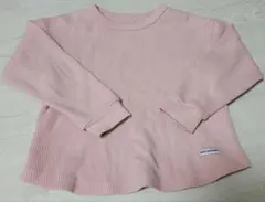 petit main ピンクワッフル Tシャツ110㎝