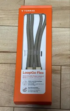 美品TORRAS LoopGo Flex スマホショルダーストラップ カッキー色