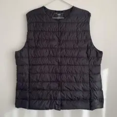 美品　ユニクロ　ウルトラダウンベスト　3XL ブラック　ダウンベスト　レアサイズ