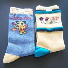 キッズ靴下２足組　19〜21