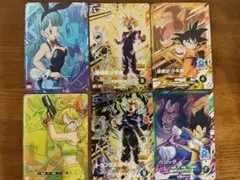 ドラゴンボールスーパーダイバーズ SDV5-LPUR1 ブルマ他　6枚セット