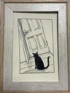 小澤摩純 NAUGHTY BABY 黒猫 銅版画 直筆サイン - メルカリ
