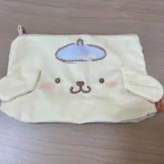 サンリオ　ポムポムプリン　ガシャポン　ポーチ
