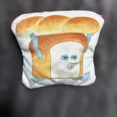 パンどろぼう ダイカットポーチ ふわふわ