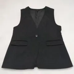 GU ノーカラーベスト ブラック　XLサイズ